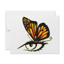 Butterfly Art invitations by Mustang_Lady Butterfly Art invitations