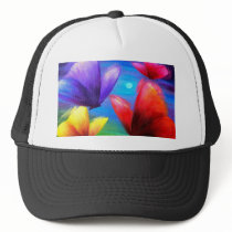 Butterfly Art Painting - Multi Hat