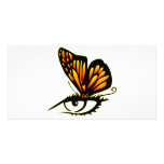 Butterfly Art Customized Photo Card