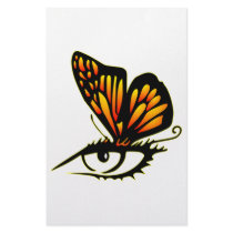 Butterfly Art stationery by Mustang_Lady Butterfly Art stationery
