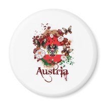Butterfly Austria magnets