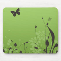 Butterfly away mousepads