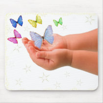 Butterfly Baby Mousepad