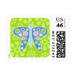 Butterfly Baby Shower Announcement Postage Stamps