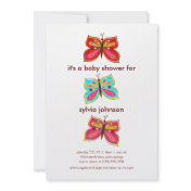 Butterfly Baby Shower Invitations