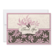 Butterfly Baby TY Card Invitations