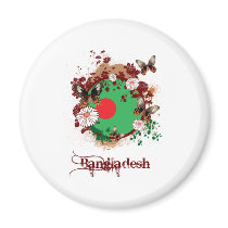 Butterfly Bangladesh Magnet
