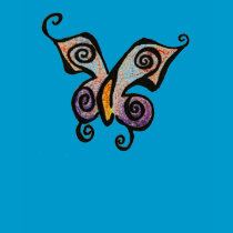 Butterfly Becky t-shirts