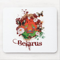 Butterfly Belarus Mouse Pad