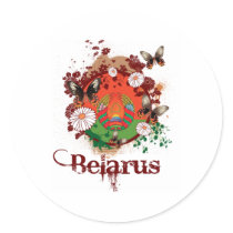 Butterfly Belarus Sticker