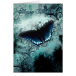 Butterfly Birthday Card - Blue Butterfly Birthday