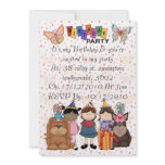 Butterfly Birthday Personalized Invitation