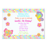 Butterfly Birthday Invitation