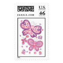 Butterfly Birthday postage