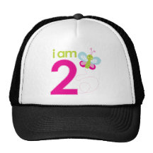 Butterfly birthday Tshirt Hat