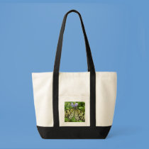 Butterfly black/white CANVAS bag bags