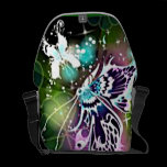 Butterfly Bliss Rickshaw Messenger Bag messenger bags