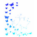 Butterfly Blossom t-shirts by Elifna Butterfly Blossom t-shirts