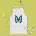 Butterfly Blue aprons