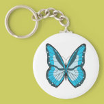 Butterfly Blue keychains