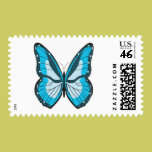 Butterfly Blue stamps