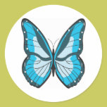 Butterfly Blue stickers