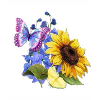 Butterfly Bouquet shirt