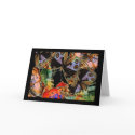 Butterfly Bow Lady Thank You cards