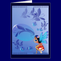 Butterfly Bubbles Card