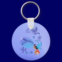 Butterfly Bubbles Keychain