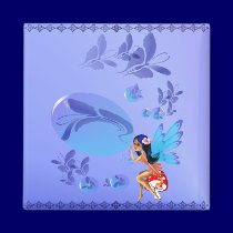 Butterfly Bubbles Magnet