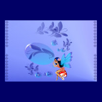 Butterfly Bubbles Poster posters