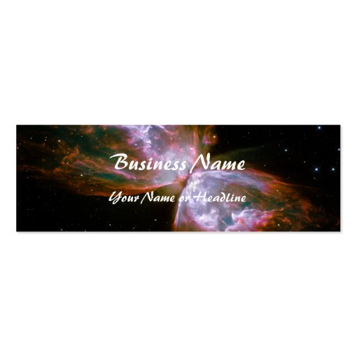 Butterfly / Bug Nebula (Hubble Telescope) Business Card Templates