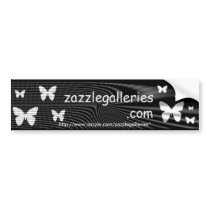 butterfly bumper sticker bumper stickers