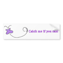 Butterfly bumper stickers