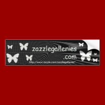 butterfly bumper sticker bumper stickers by ZazzleGalleries butterfly bumper sticker bumper stickers