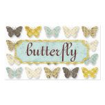 Butterfly Business Cards business cards