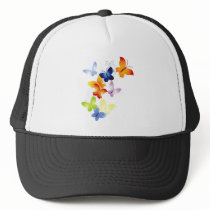 Butterfly Butterflies Mesh Hats