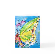 Butterfly by Jeffrey Shutt, Age 6 Greeting Card