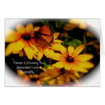 Butterfly Card - Daoist