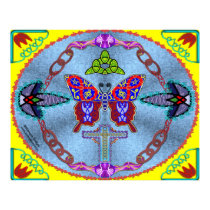 Butterfly Celtic Knot Print