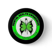 Butterfly Circle Mental Health Awareness Pins
