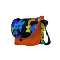 butterfly cloud Rickshaw messenger bag