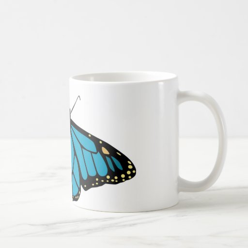 butterfly coffee mug