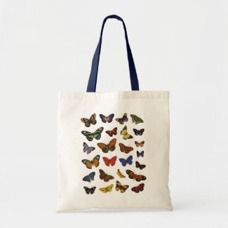 Butterfly Collection Tote Bag