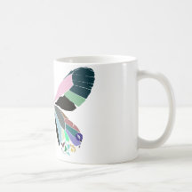 butterfly colors mug