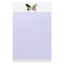 butterfly colors stationery