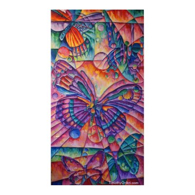 Butterfly Composition Canvas Print by TimothyOrikri