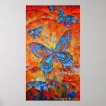 Butterfly Composition Canvas Print