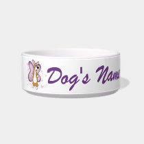 Butterfly Corgi Dog Bowl pet bowls